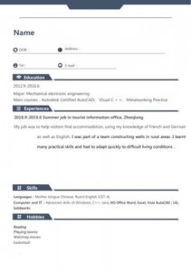 英文个人简历范文大全(英文个人简历范文大全+汉语翻译)